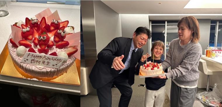 西村先生Birthday